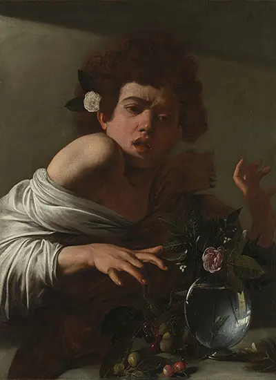 Boy Bitten by a Lizard (1596) Caravaggio